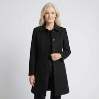 Maeve – Single-Breasted Winter Trench Coat