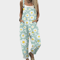 Arabella - Comfortable Printed Dungarees