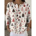 Dorothea – Festive Buttoned Christmas Sweater