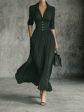 Georgina - Long Sleeve Maxi Dress