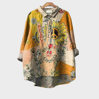 Idalia - Elegant Linen Summer Blouse