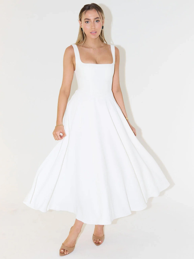 Rosalind - Graceful Midi Dress