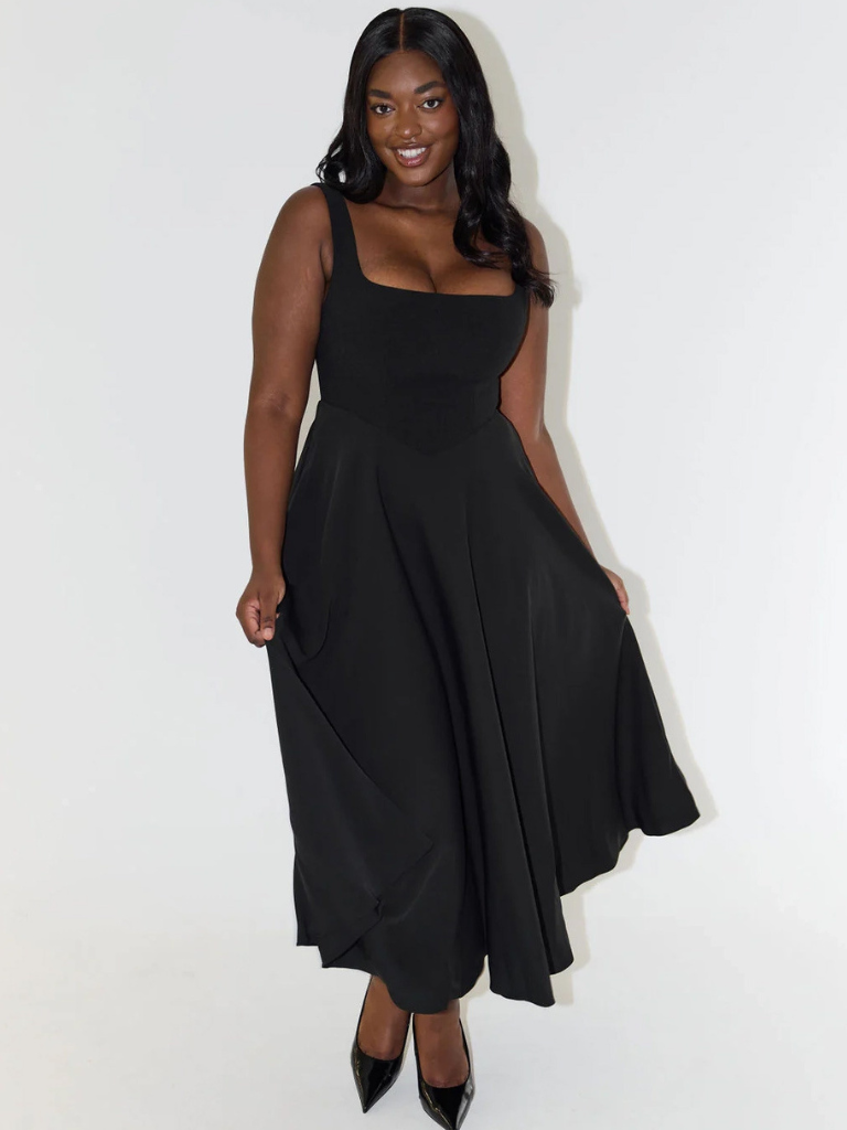 Rosalind - Graceful Midi Dress
