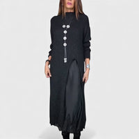 Portia – Elegant Layered Sweater and Dress Set