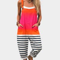 Jessica- Comfortable Printed Dungarees