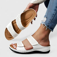 Karyssa | Orthopedic Sandals White