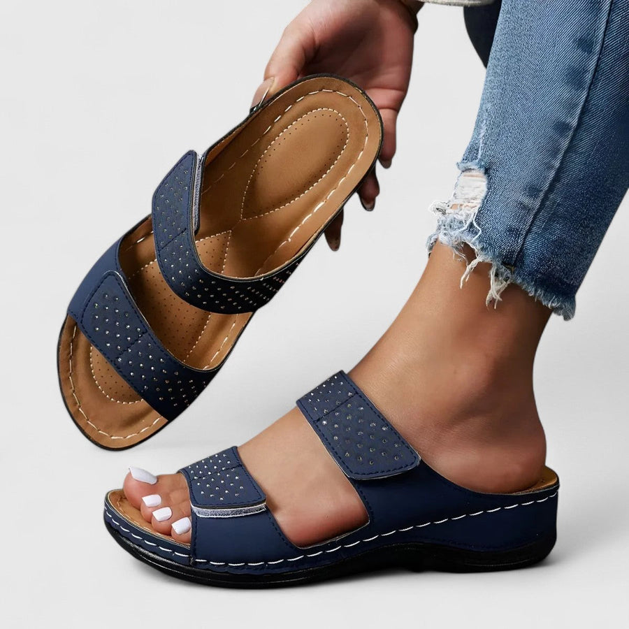 Karyssa | Orthopedic Sandals Blue