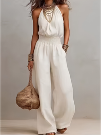 Valerie – Elegant Halterneck Jumpsuit