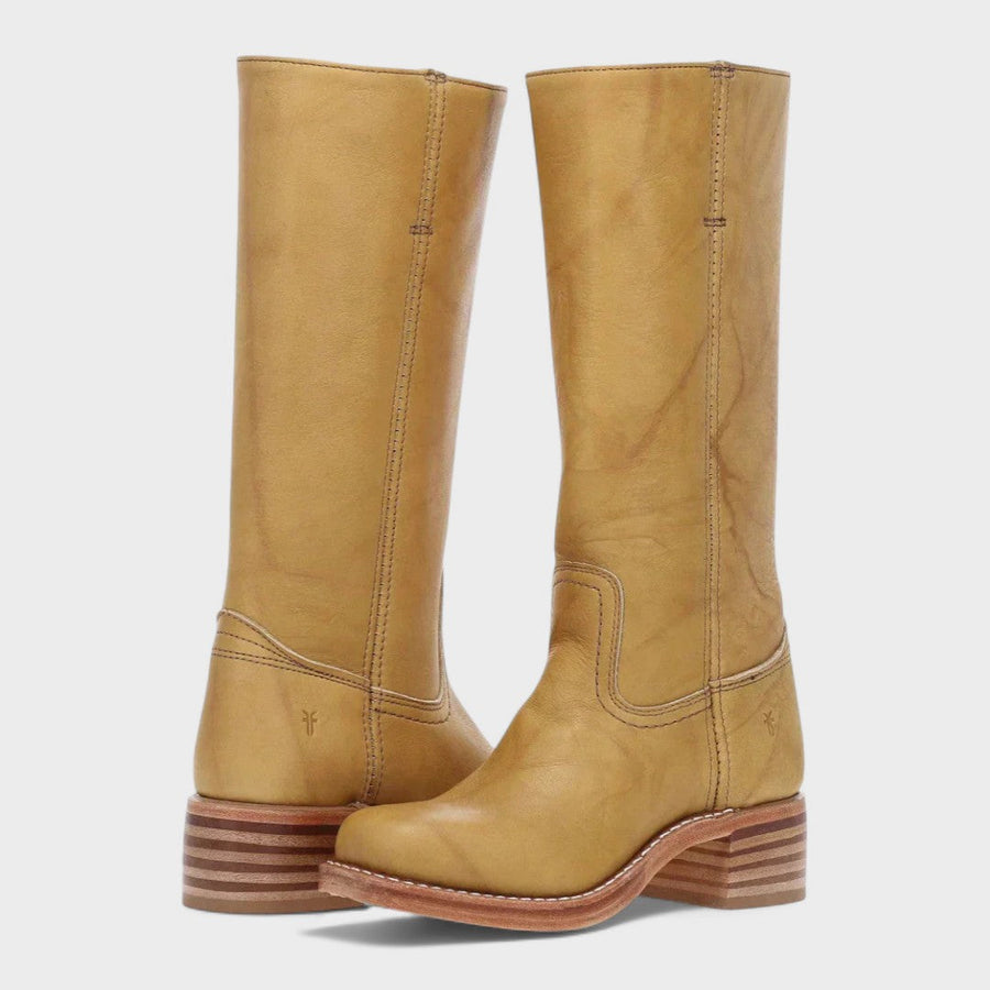 Sapphire | Tall Boots Yellow