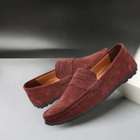 Otto - Suede Loafers with Cushioned Comfort