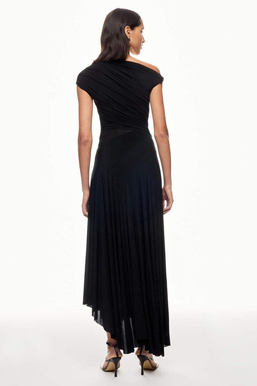 Asymmetrical Tulle Dress