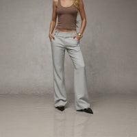 Eira - High-Waist Tailored Trousers
