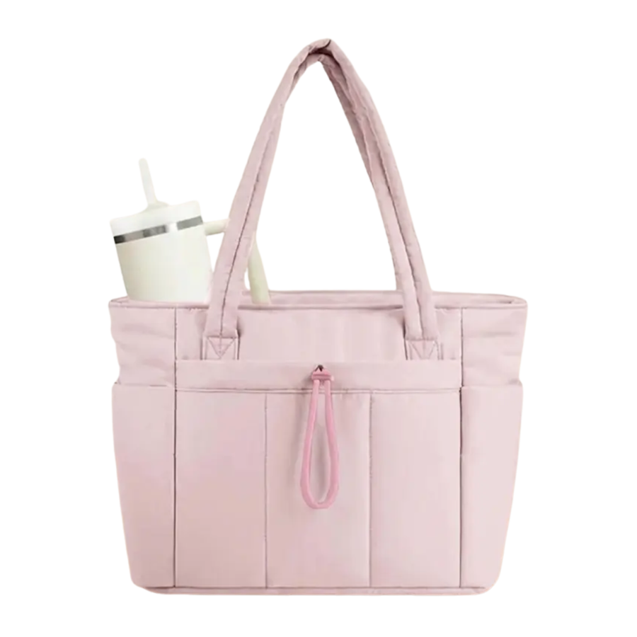 Dulcie - Quilted Large Capacity Tote Bag