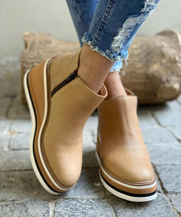Jeanne | Orthopedic Waterproof Boots Beige