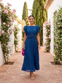 Shannon - Elegant Flowing Midi Dress