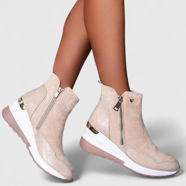 Maele | Orthopedic Boots Beige