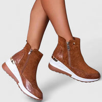 Maele | Orthopedic Boots Brown