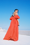 PALMER OFF SHOULDER MAXI DRESS