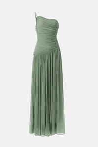 Monroe Asymmetric Jersey Gown