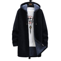 Rosie | Longline Zip Hoodie Black