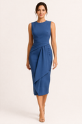 Lirena Sleeveless Midi Office Dress