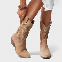 Maia | Chic Comfort Boots Brown