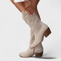 Maia | Chic Comfort Boots Beige