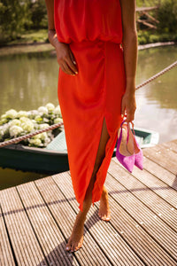 Noemi - Elegant Summer Split Dress