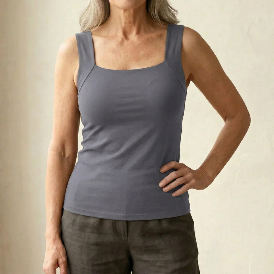 Dulcie - Built-In Comfort Bra Tank Top