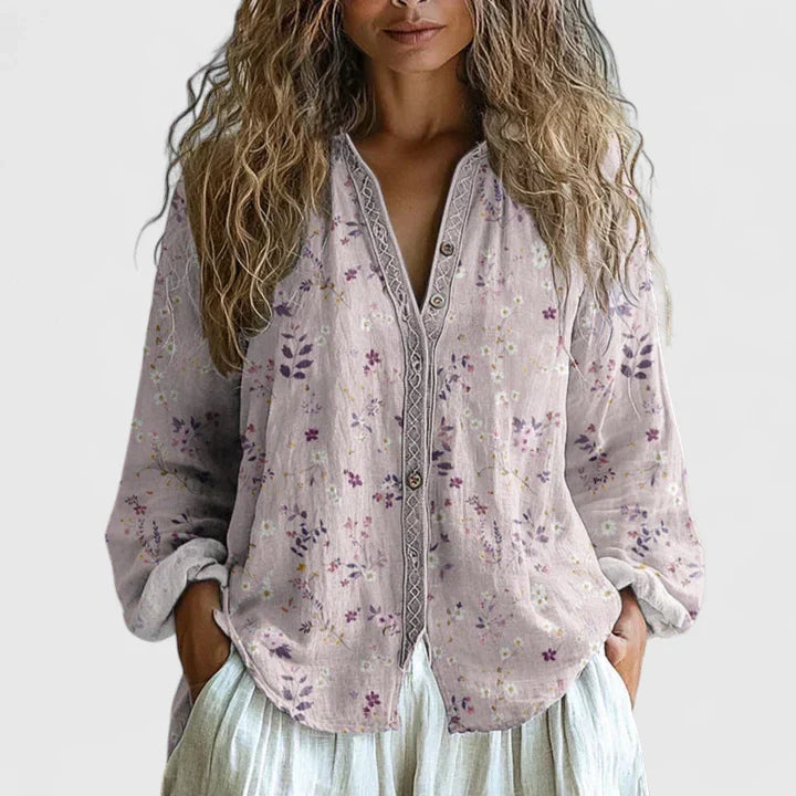 Jayzlynae | Comfortable Blouse Pink
