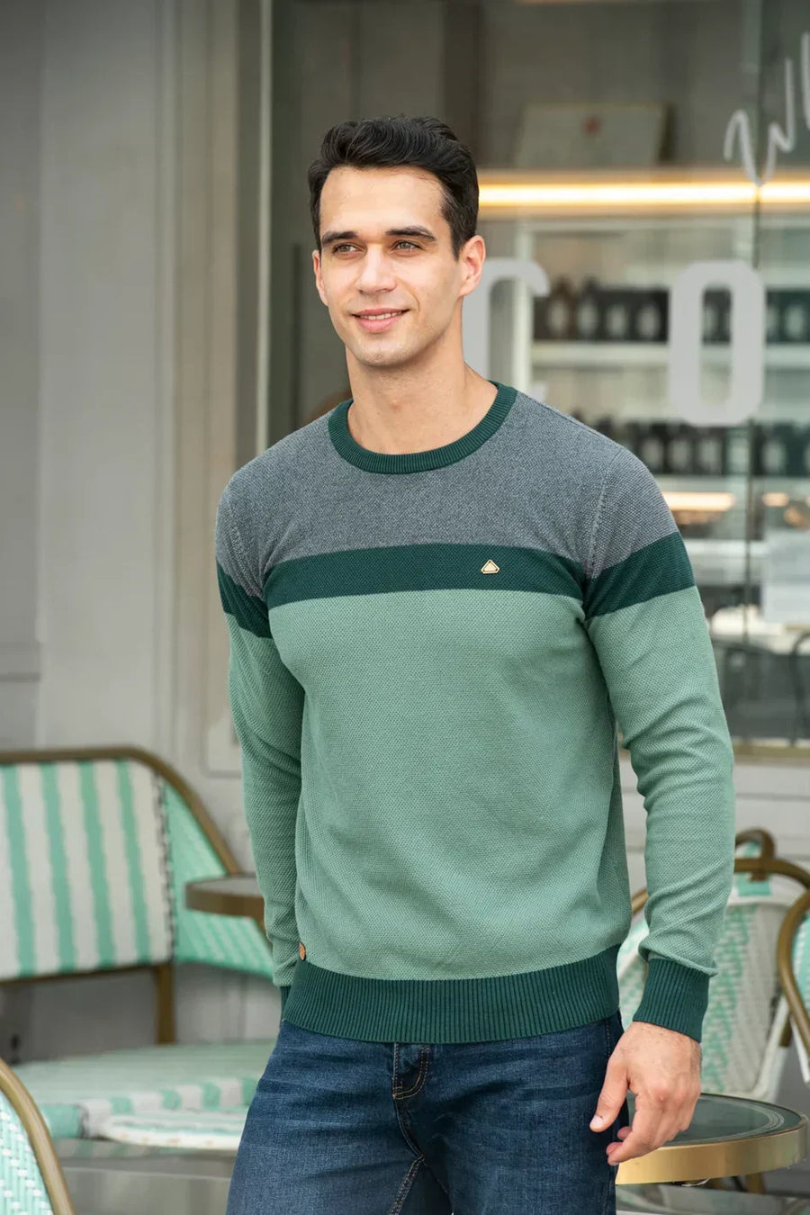 Edward - Men's Round Neck Sweater