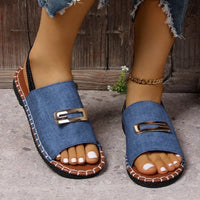 Noelle | Anti-Slip Orthopedic Sandals Blue