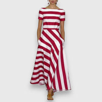 Iselore  Sophisticated Dress Red