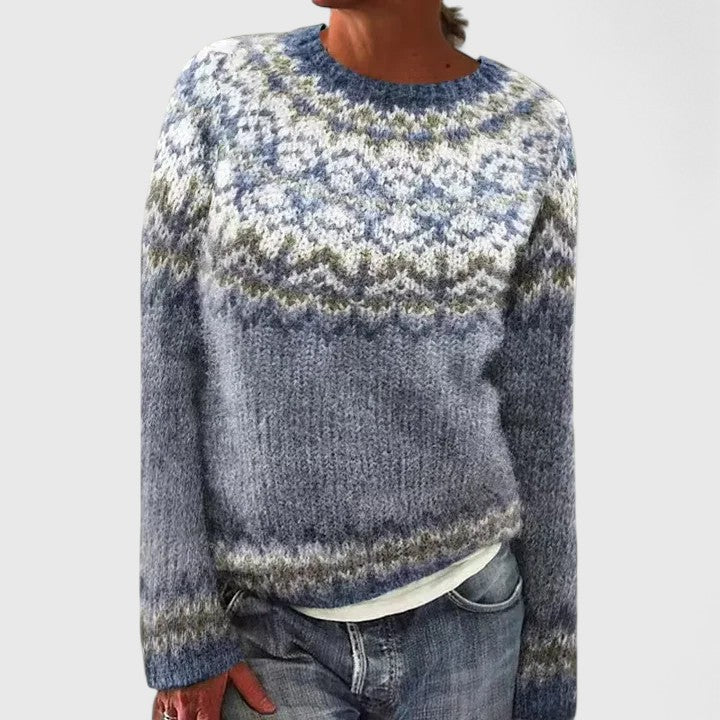 Elyvianne | Sophisticated Sweater Dark Blue