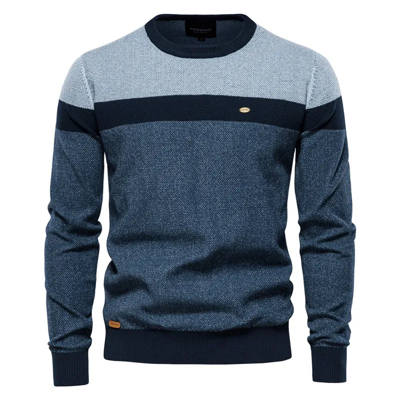 Sullivan | Classic Warm Elegance Sweater Blue