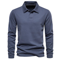 Henrik | Classic Warm Elegance Sweater Blue