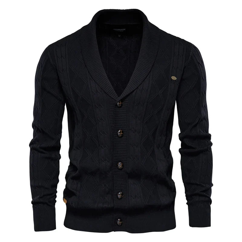 Henry - Men's Button-Down Sweater