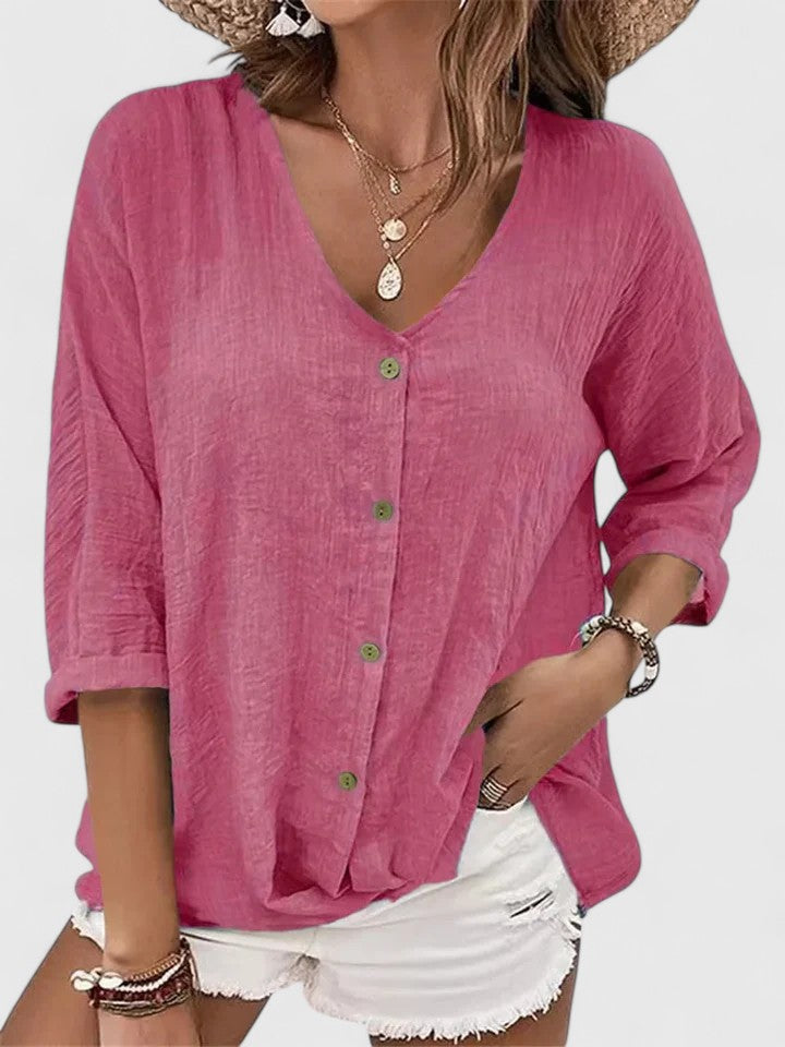 Kylie | Sophisticated Blouse Pink