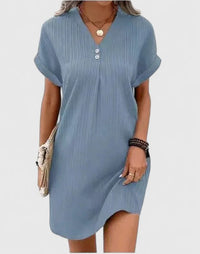 Deborah | Comfortable Dress Blue