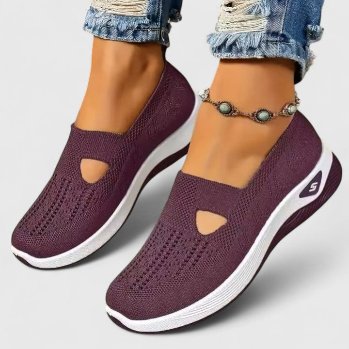 Aloriana | Comfortable Sneakers Dark Purple