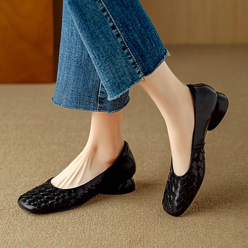 Marcelle - Elegant Leather Flats