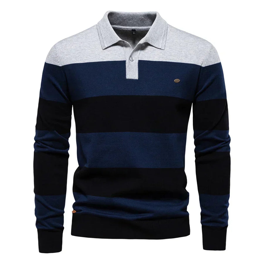 Alaric | Classic Warm Elegance Pullover Gray