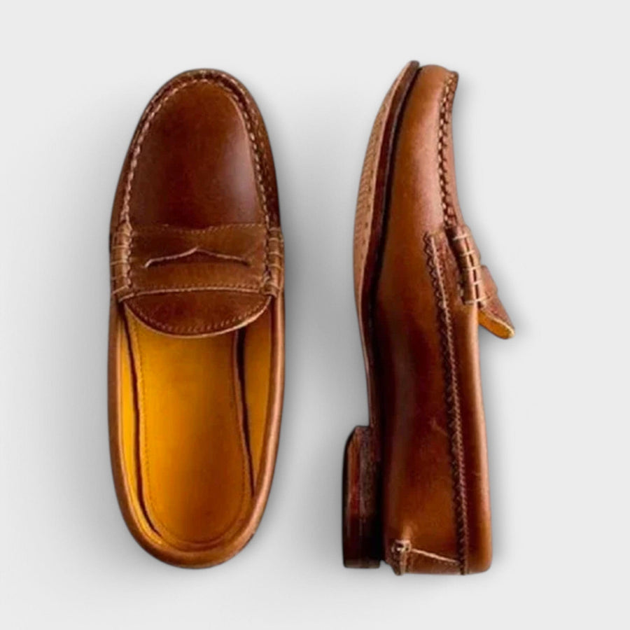 Eline | ClaSsic Womens Loafers Brown