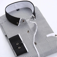 Jayson | Modern Long-Sleeve Shirt Black/Gray