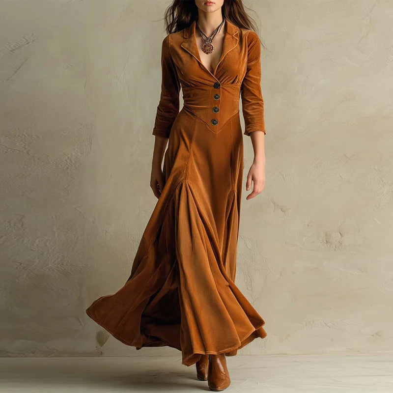 Marnie – Timeless Velvet Maxi Dress