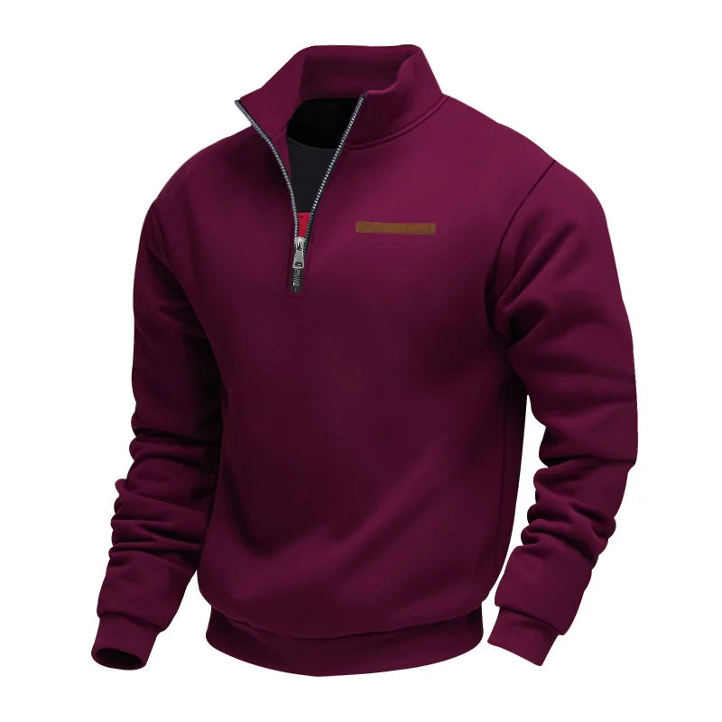 Oswin – Premium Half-Zip Sweater