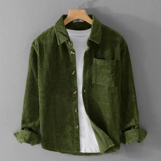 Lennox – Corduroy Long-Sleeve Shirt