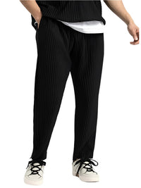 Jeffrey | Corduroy Cotton Pants Black