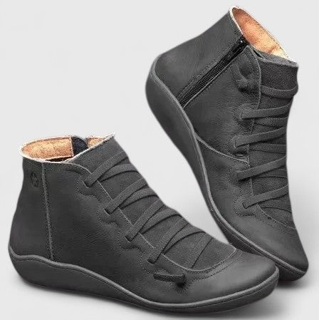Andra | Orthopedic Boots Black