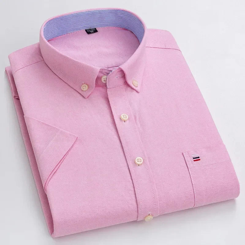 Slade | Stylish Cotton Shirt Pink